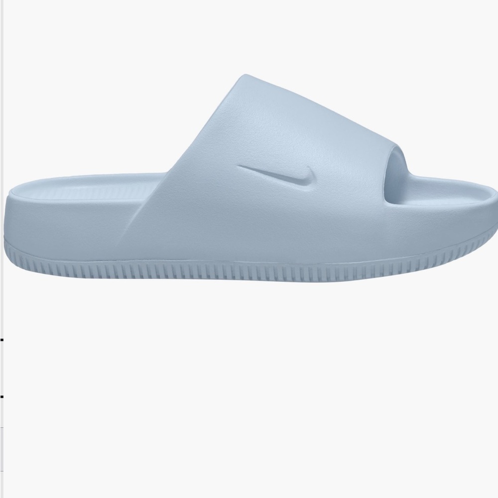 New Nike Calm women size 11 Sky Blue Slide Sandals